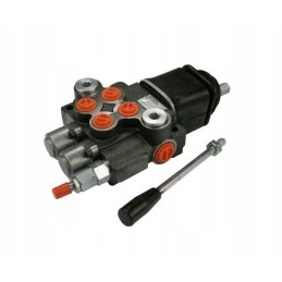 2 sekcijų skirstytuvas 40l su vairasvirtės skirstytuvu