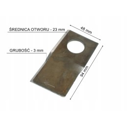 Moertl vejapjovės peilis dešinysis 025040 t 673