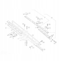 Z93077 john deere dalgio ašmenys