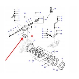V34788800 stabdžių cilindro sandariklis