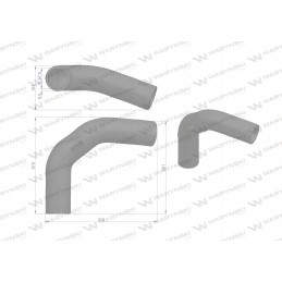 Viršutinis radiatoriaus vamzdis l80331 Warynski