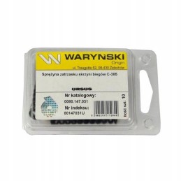 Pavarų dėžės skląsčio spyruoklė 10 c 385 originalai