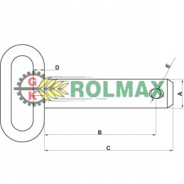 Smeigtukas su rankena ir spyna 19x162mm z519157kr