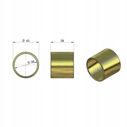 Smeigtuko įvorė mf3 183086m1