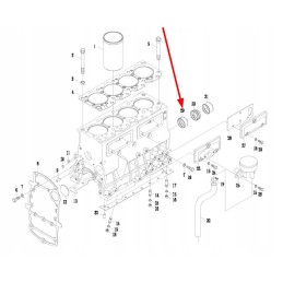 4l22 01117 galinio skirstomojo veleno įvorė