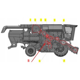 102206466 siauro profilio trapecinis diržas SPB x 1600