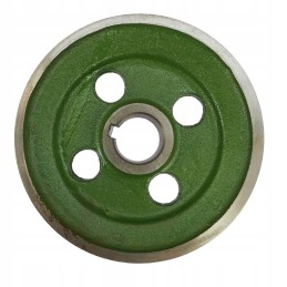 Skriemulys III ir įtempimo ratai pakeliami ketaus voleliu