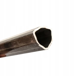 Išorinis trikampis profiliuotas vamzdis 4x4mm 1m