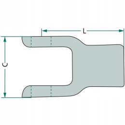 Įspaudžiamos šakės 397420035121