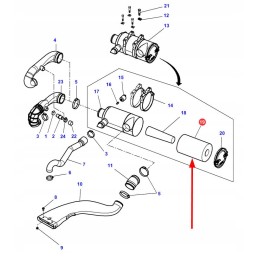 4378148m1 agco išorinis oro filtras