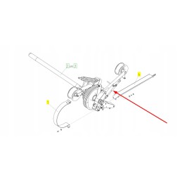 100229829 kūlimo bloko įtempiklio spyruoklė