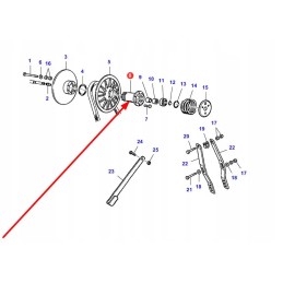 La300132741 variatoriaus stebulė