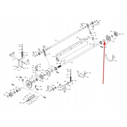F01410037 poveržlė m6 6 4 mm x 12 5 mm x 1 6 mm