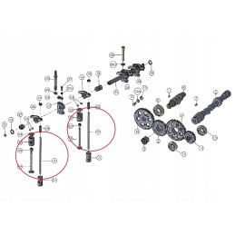 Vožtuvo kaištis mitsubishi vst shakti