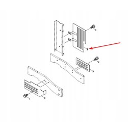 Te2s133010002k radiatoriaus dangtis