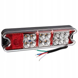 Kombinuotas galinis žibintas 18 LED 12v 24v, maža priekaba