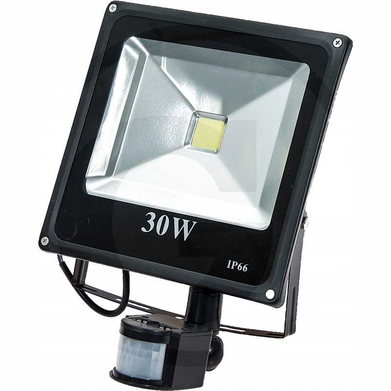 Helios LED prožektorius 30W 30W su judesio jutikliu