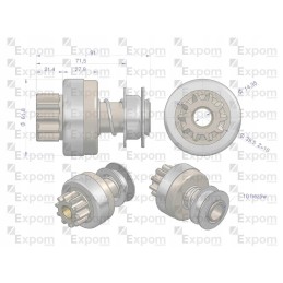 Starterio movos mazgas r 11h 863 700 0ex