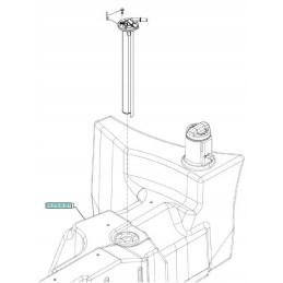 Kuro lygio jutiklis new holland td5 47527975 cn