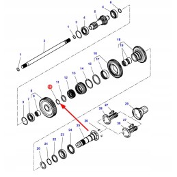 1444483x1 tvirtinimo žiedas r40mm