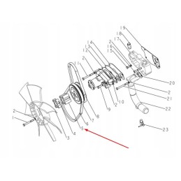 490b 41003 4 ventiliatoriaus laikiklis