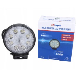 LED darbo lempa 24w 1800lm fokusuota šviesa