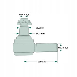 Korpuso vairo pavaros rutulinis šarnyras