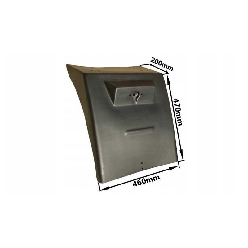 Plastikinis gaubtas, sparno prailginimas, 20x46x47