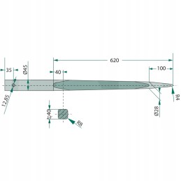 Zab 980mm 43009800000 granitas