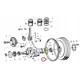 Galinis alyvos deflektorius c 330 50102570