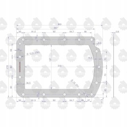Galinės ašies kėbulo sandariklis, priekinis krazelitas