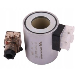 Solenoidinio vožtuvo skirstytuvo ritė 12v dc 48w Warynski