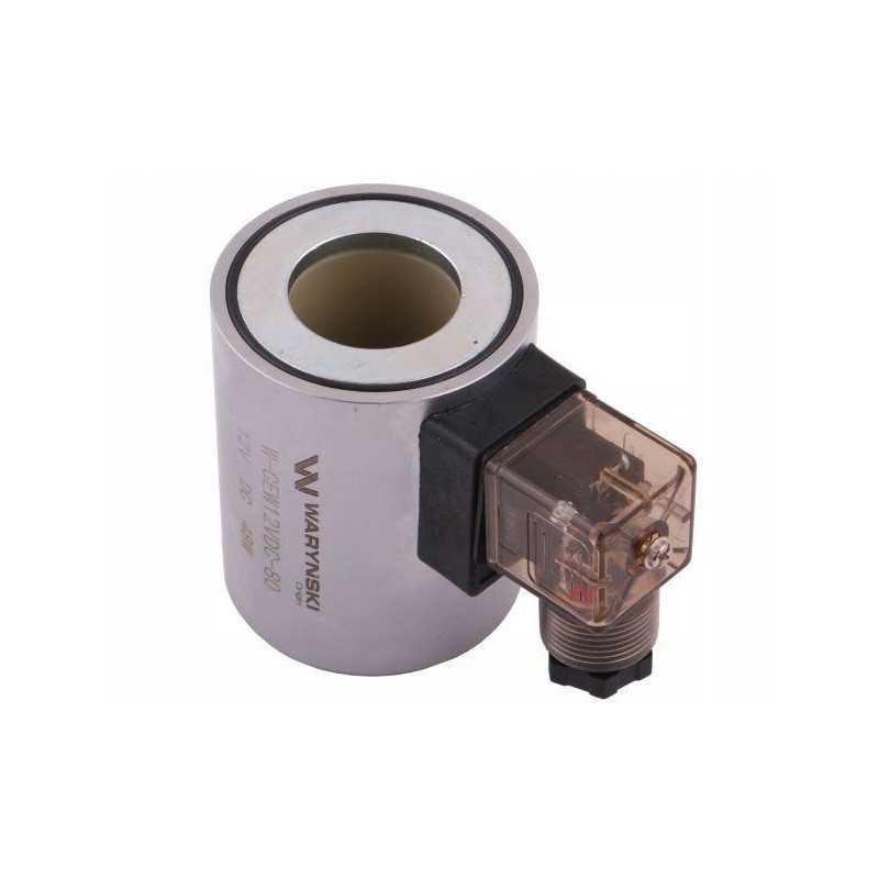 Solenoidinio vožtuvo skirstytuvo ritė 12v dc 48w Warynski
