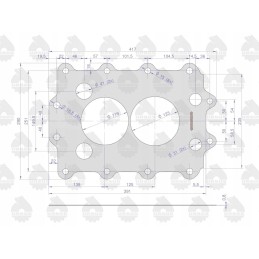 Pavarų dėžės sandariklis krazelitas 0 8mm c 360 zeto