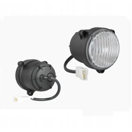 Halogeninis rūko žibintas, laidas ir jungtis