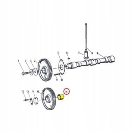 Paskirstymo krumpliaračio įvorė c 330 50006600