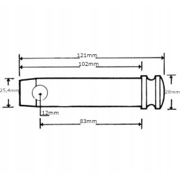 Smeigtukas 25 4x83mm cat 2 kramp z325083kr