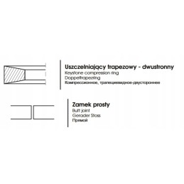 Sandarinimo žiedas c 385 prima 110 3 4 6