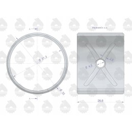 Švaistiklio įvorė vardinė n 0 00 mf 3 originali