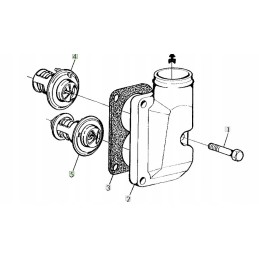 Aušinimo skysčio termostatas thermotec d2jd008tt