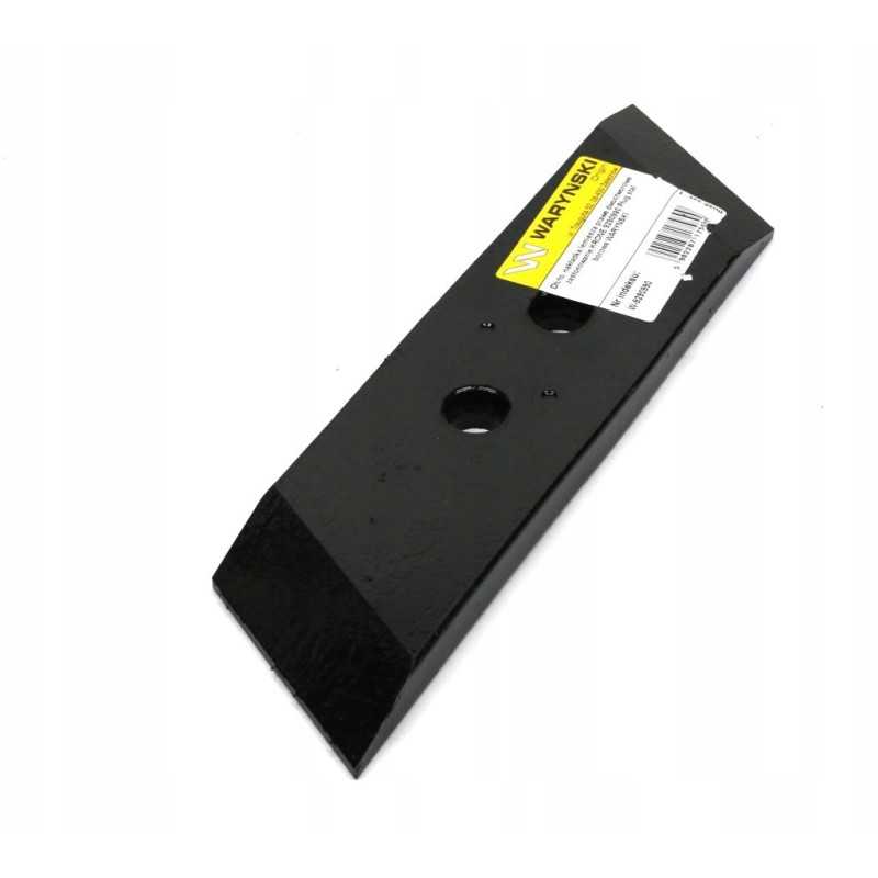 Naudojamas dešinysis dviejų skylių dalinis kaltas