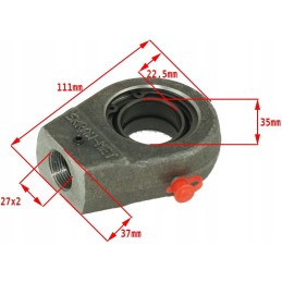 Pavaros kilpa kt2 63 guolis ge 35 35mm m27x2