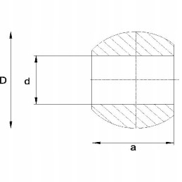 Apatinės svirties kamuoliukas cat 3 2 oe28 4 64x45mm kramp