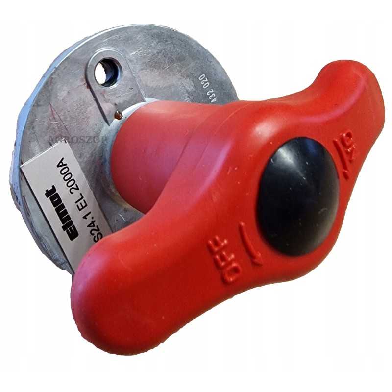 Izoliatorius, masės srovės jungiklis, 2000a Elmot