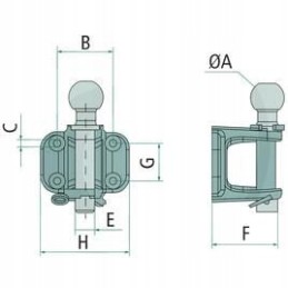 Kamuolys su apykakle su 4 skylutėmis 20099134