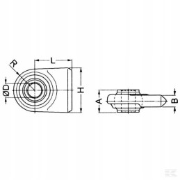 Plokščiasis suvirinimo antgalis 25 7 mm 2 kat. gopa