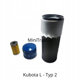 Kubota l type 2 pilnas filtrų komplektas