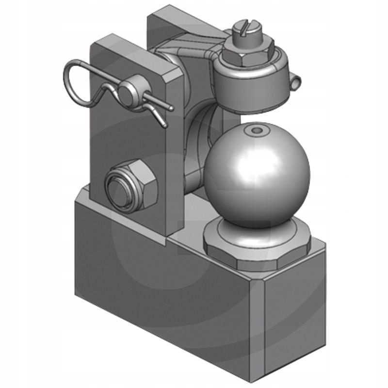 Kamuoliukų laikiklio komplektas leidžia vairo apkrovą iki 2t