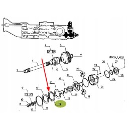 Ct6005004163 sankabos diskas
