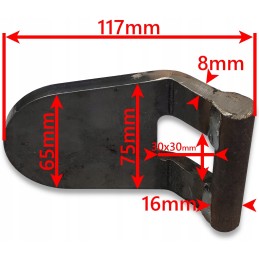 Apatinis šoninis vyris, apatinė šoninė anga, 22 tiesūs